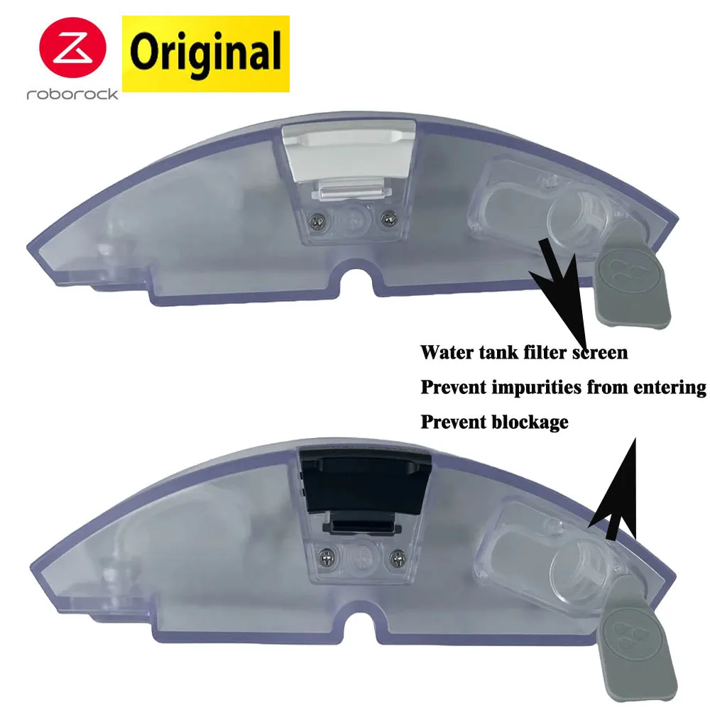 Original S8 Water Tank Accessories For Roborock S80 S85 S80+ / S85+ Vacuum Cleaner WaterTank Genuine Spare Parts