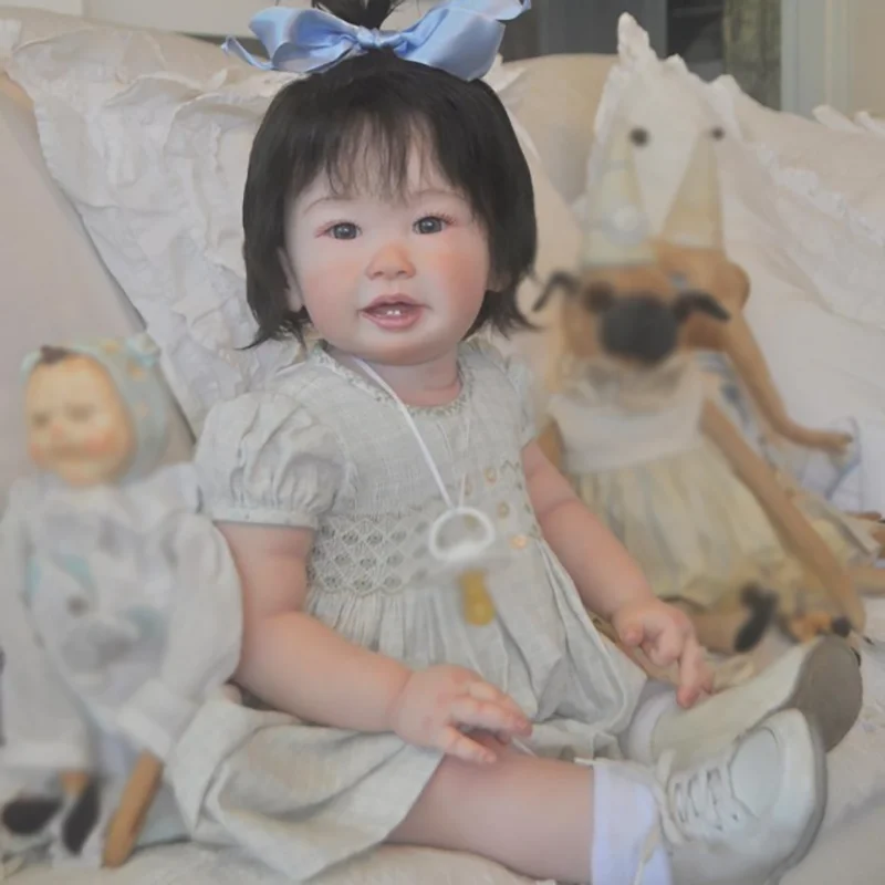 28inch Teegan Reborn Doll Kits Lifelike Reborn Girl In Fresh Color Diy Unfinished Doll Parts Vinyl Reborn Dolls Kit Toys
