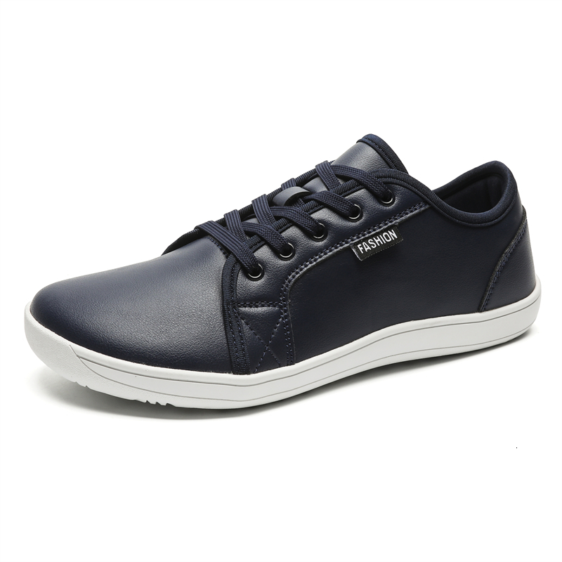 Wide Toe Box - Minimalist Barefoot Dress Sneakers Zero Drop on Walking Non Slip Shoes for Men ebdd7