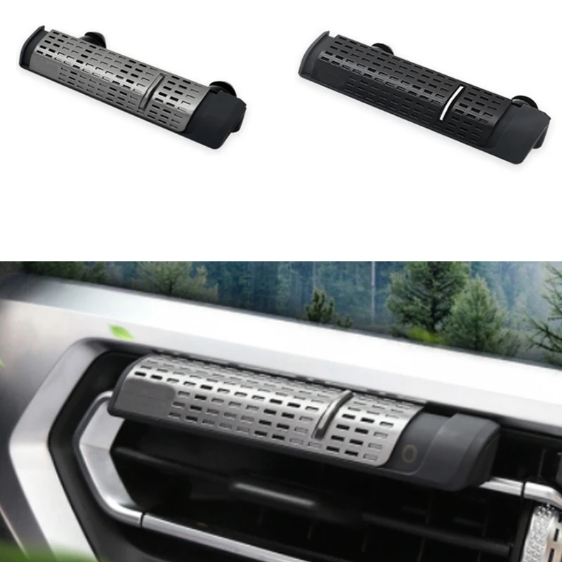 Original For BMW Air Outlet Perfume Fragrance Fresh Purified Car Reshenner Flavoring Clip 6 Smell Solid Diffuse Holder Stick