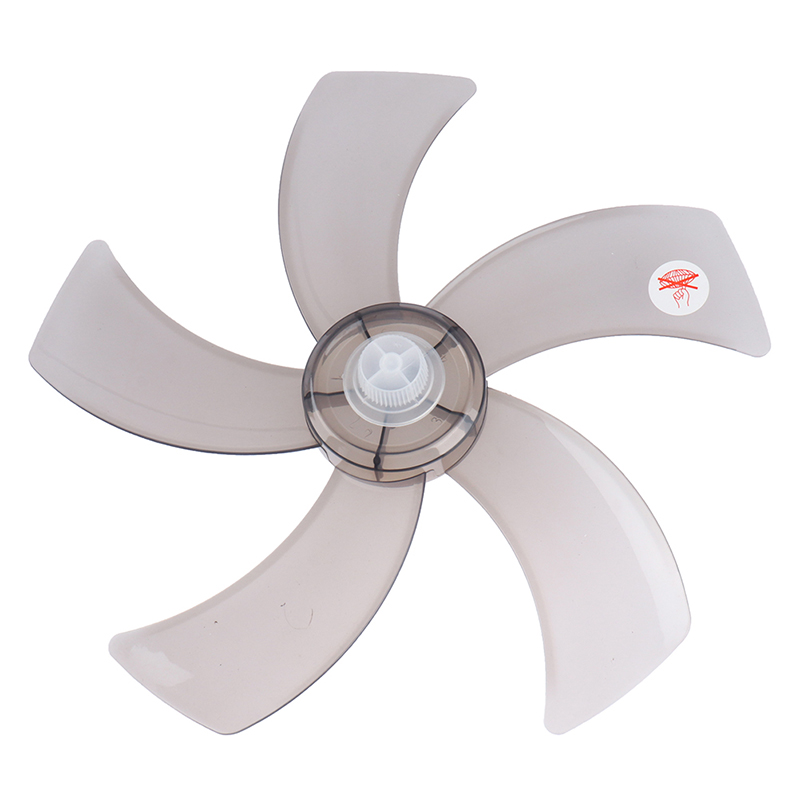 1PCS 6/12/14/16 Inch Household Plastic Fan Blade Five Leaves With Nut Cover For Pedestal Fan