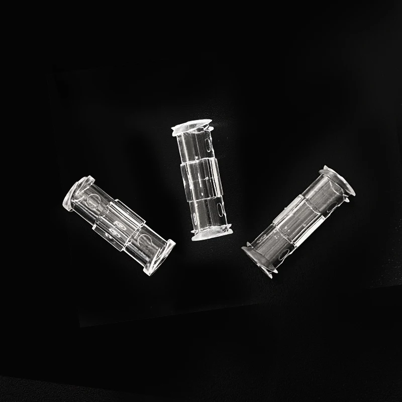 Double Female Luer Lock Connector Medical Plastic Female Syringe Connector 10/20/50Pcs Adapter Coupler Lock Syringe Connector