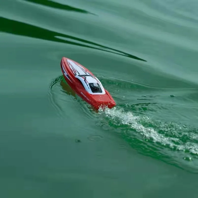 Rc Boat Remote Control Radio Control Boat 2.4G Double Motor High-Speed Speedboat Children's Race Boat Water Competitive Toys Kid