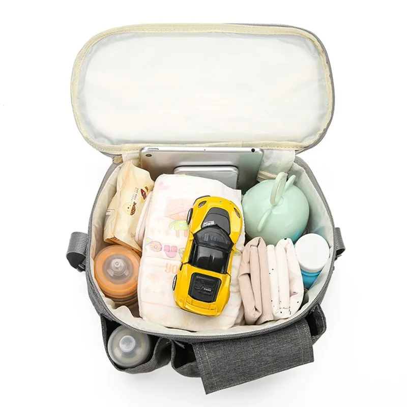 Baby 2025 Stroller Bag Organizer Bottle Cup Holder Diaper Bags Maternity Nappy Bag Accessories For new Portable Baby Carriage