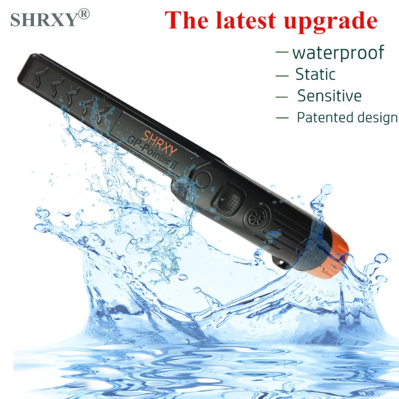 2022 upgrade Metal Detector pointer Pinpoint GP-pointerII waterproof Hand Held Metal Detector with Bracelet
