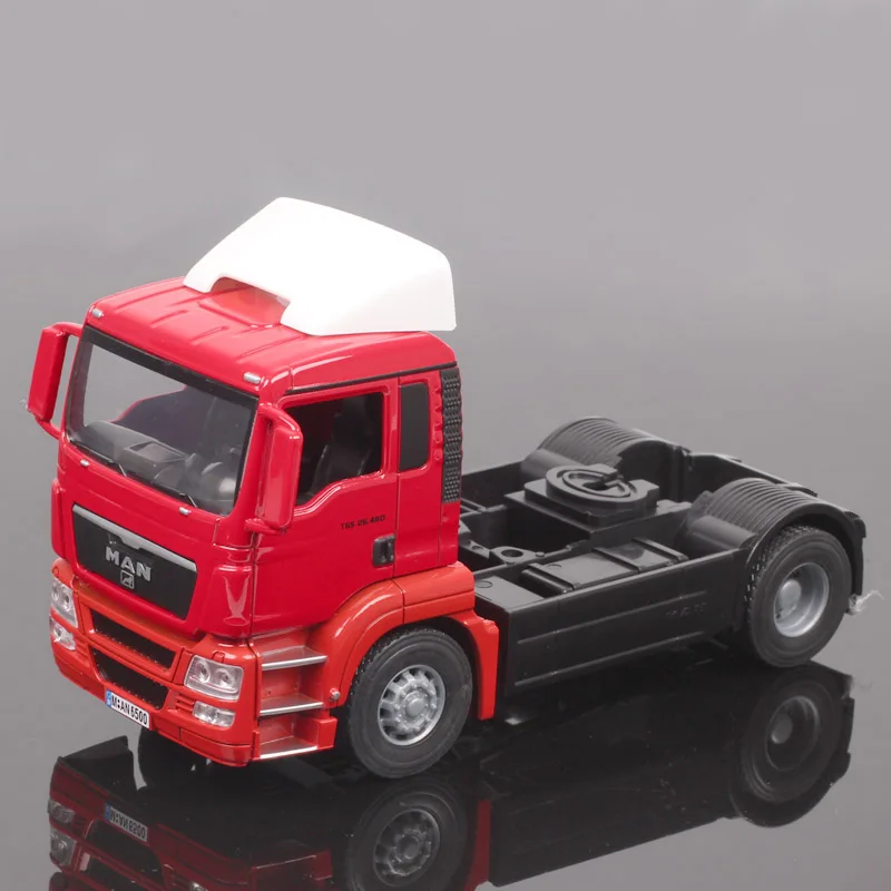 1:32 Big Scale Joycity Man TGS Heavy Truck Trailer Lorry Tractors Metal Diecasts & Toy Vehicles Model Car Souvenir Replicas