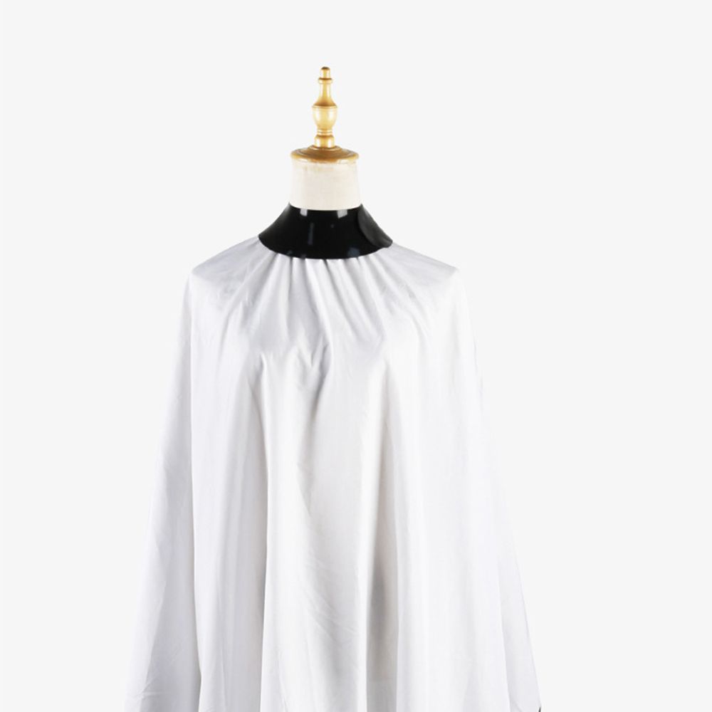 Silicone Hair Dyeing Shawl Waterproof Neck Cape Wrap Cover Barber Adjustable Collar Hairdressing Hair Coloring Tool Accessories