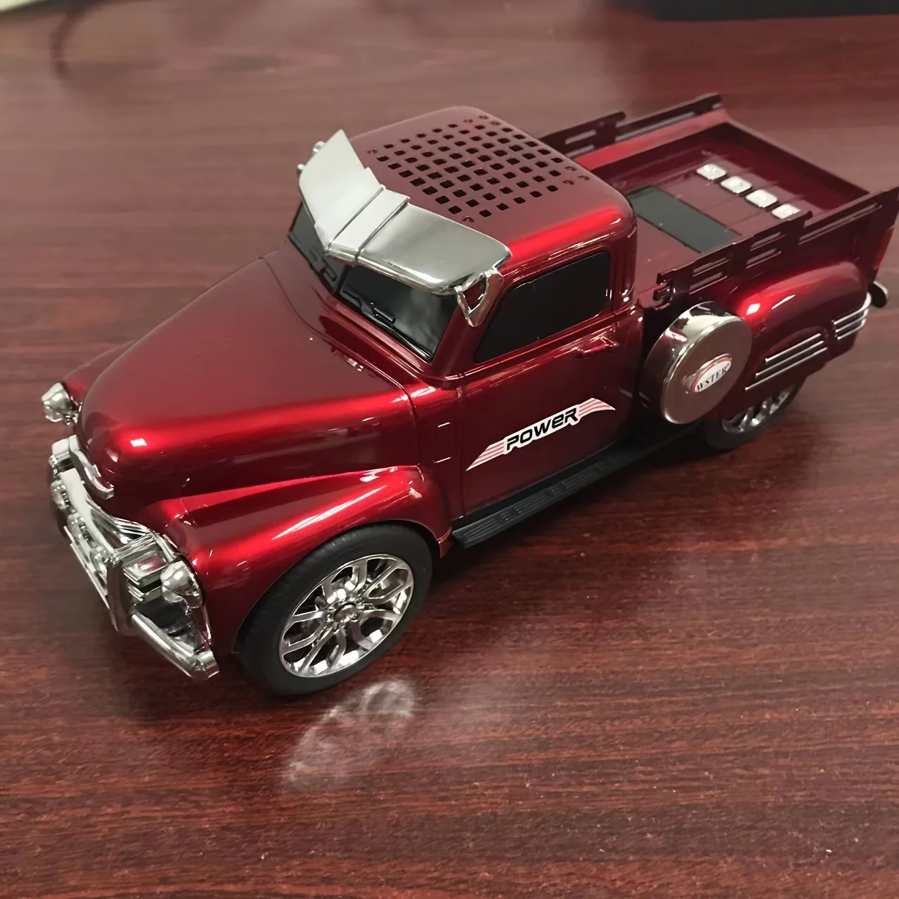 Pickup Truck Model Speaker RGB Lights Portable Music Player Support TF Card U Disk Audio Cable Bluetooth soundbar