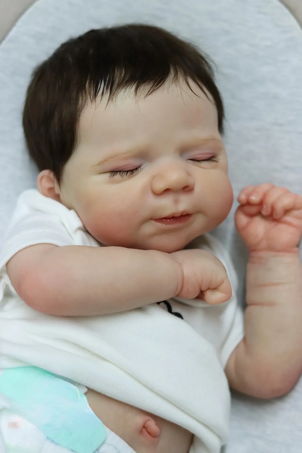 18 Inch Pascale Reborn Boy Or Girl Dolls Handmade 3D Painted Newborn Baby Doll For Sale Bebe Lifelike Newborn Doll