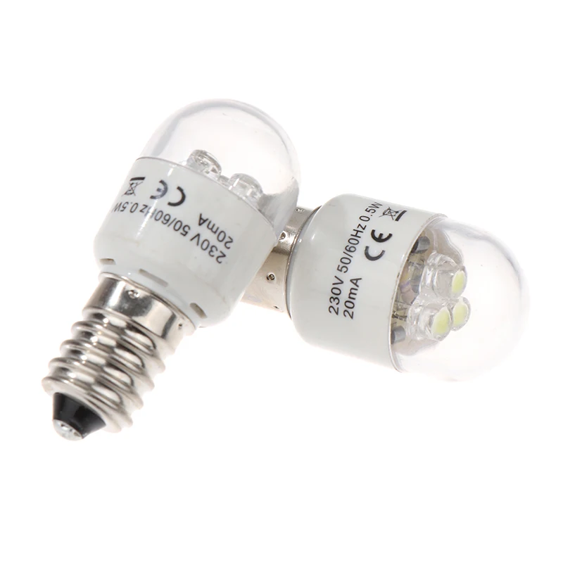 1pc Sewing LED Bulb BA15D/E14 Light Illuminate 0.5W AC 190-250W Lamp Home Sewing Machine