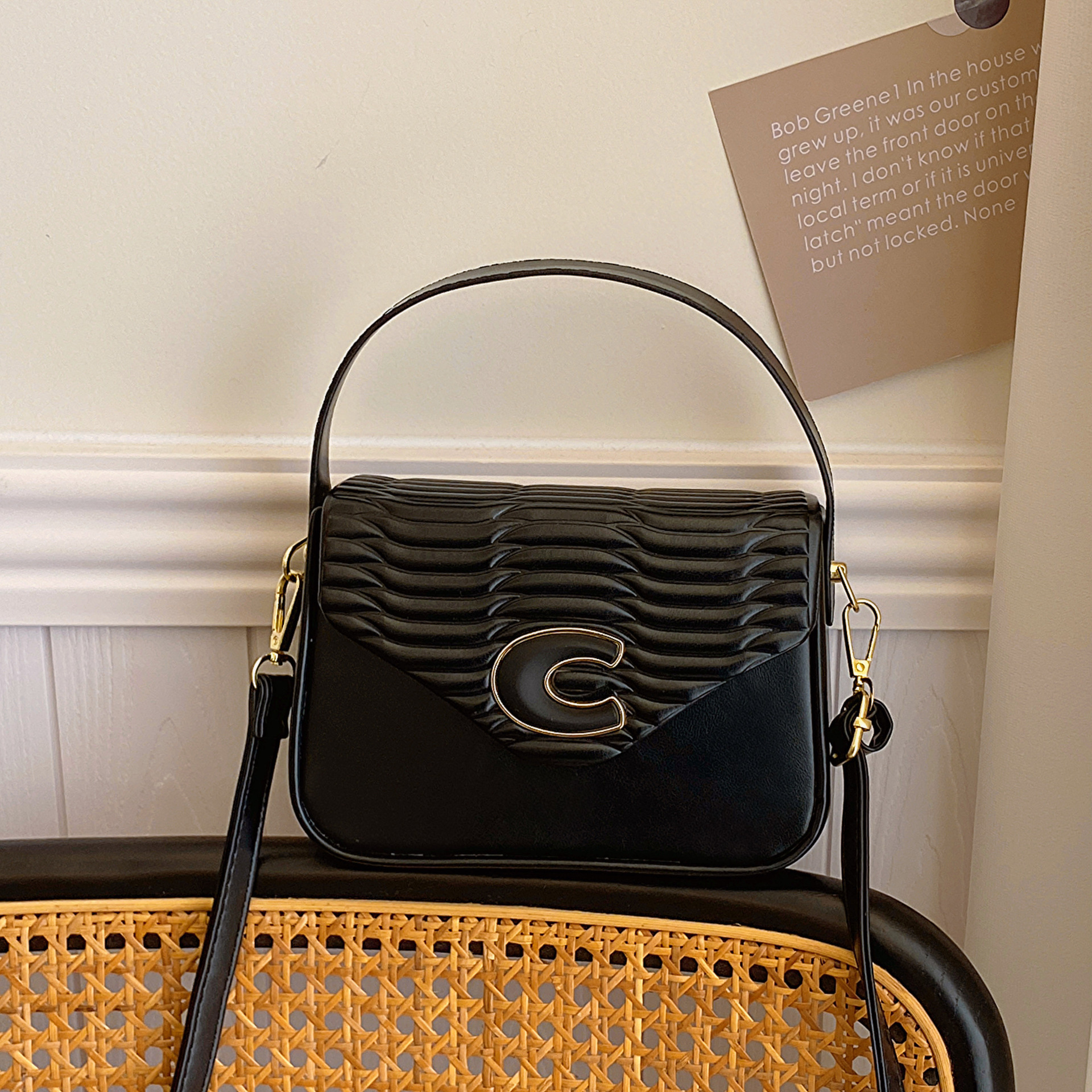 Bag Designer Fashion Classic 10a Top Woman Handbagevening Bags Winter New Fashionable Womens Versatile Small Square Single Shoulder Crossbody