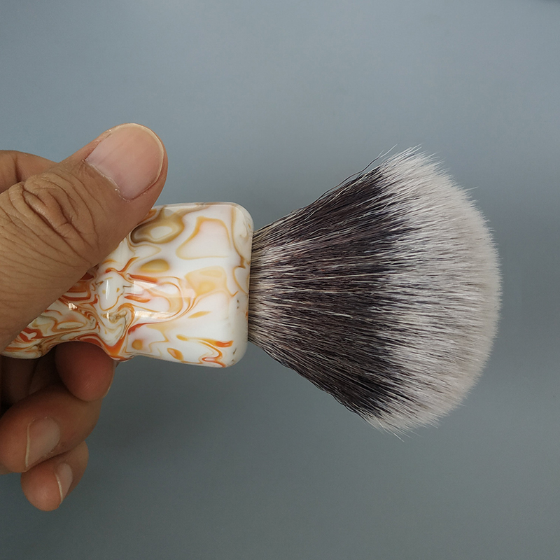 Dscosmetic 24mm Coffee G7 synthetic hair shaving brush for man shaving brush