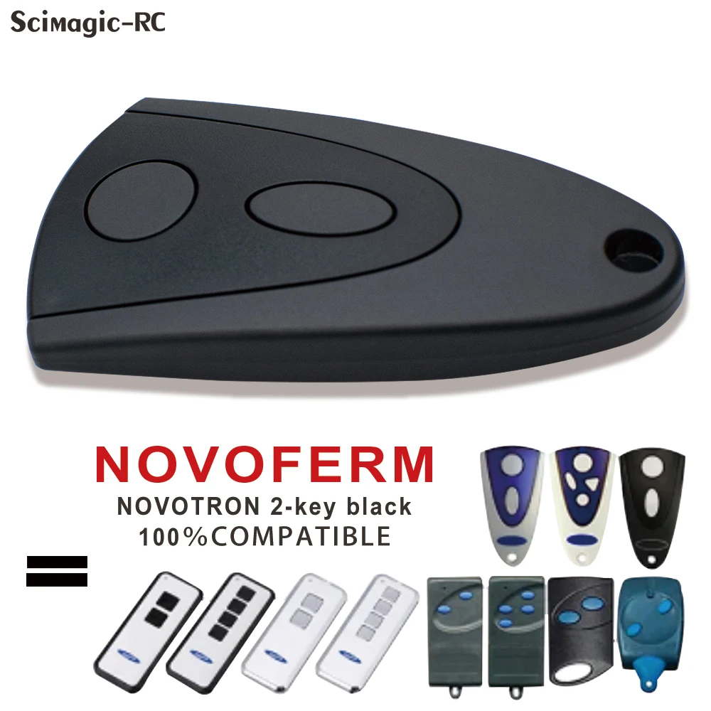 NEW NOVOFERM NOVOTRON 502 512 522 524 Remote Control HS43-2 302 304 MTR43-2 MCHS43-2 MNHS4 Garage Door 433.92MHz Rolling Code