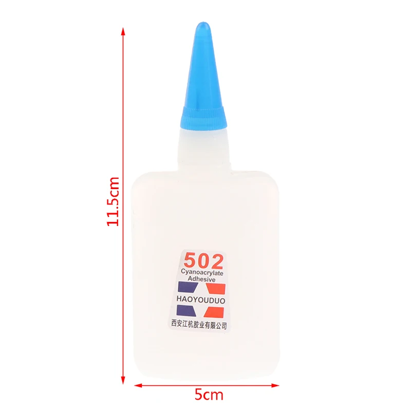 502 Super Glue Instant Quick Dry Cyanoacrylate Strong Adhesive Quick Bond new Leather Rubber Metal 2025 Office Supplies Fast Glue 1/3Pcs