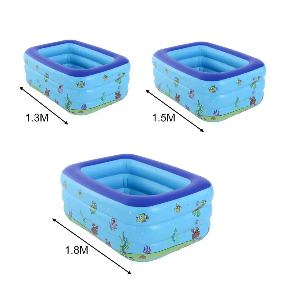 New Baby Children Swimming Pool Large Family PVC Swimming Pool Outdoor Summer Kids Inflatable Paddling Pools