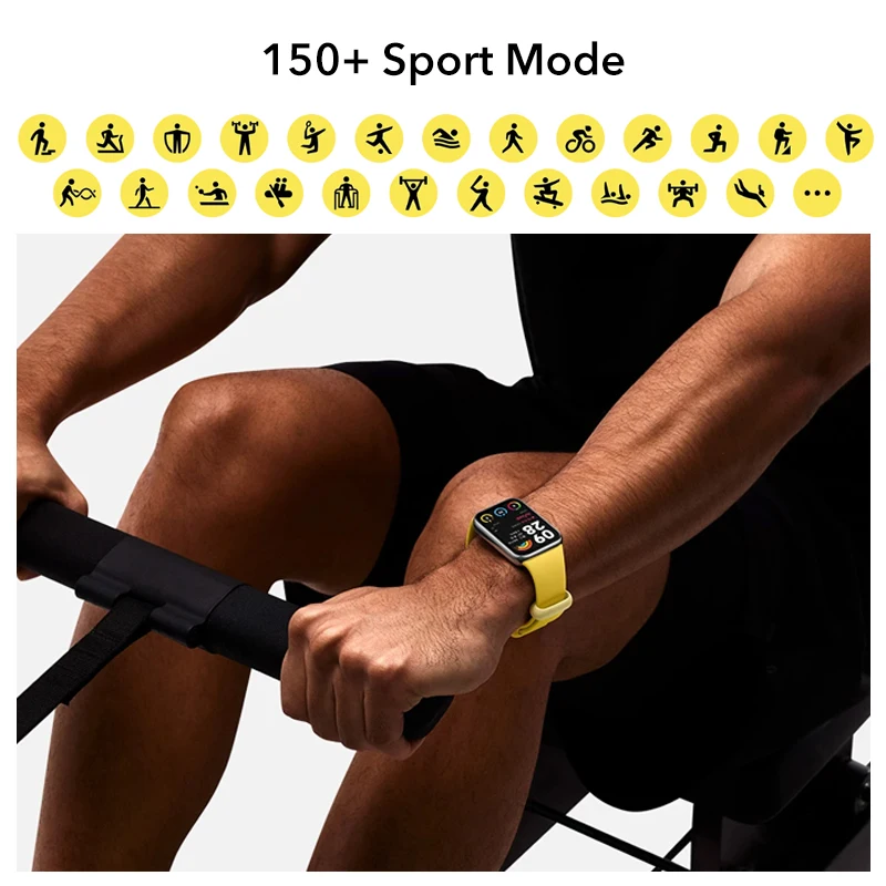 New Xiaomi Mi Band 8 Pro 1.74" AMOLED Display GPS 150+ Sports Mode Blood Oxygen Heart Rate Monitoring BT 5.3 Bracelet SmartWatch