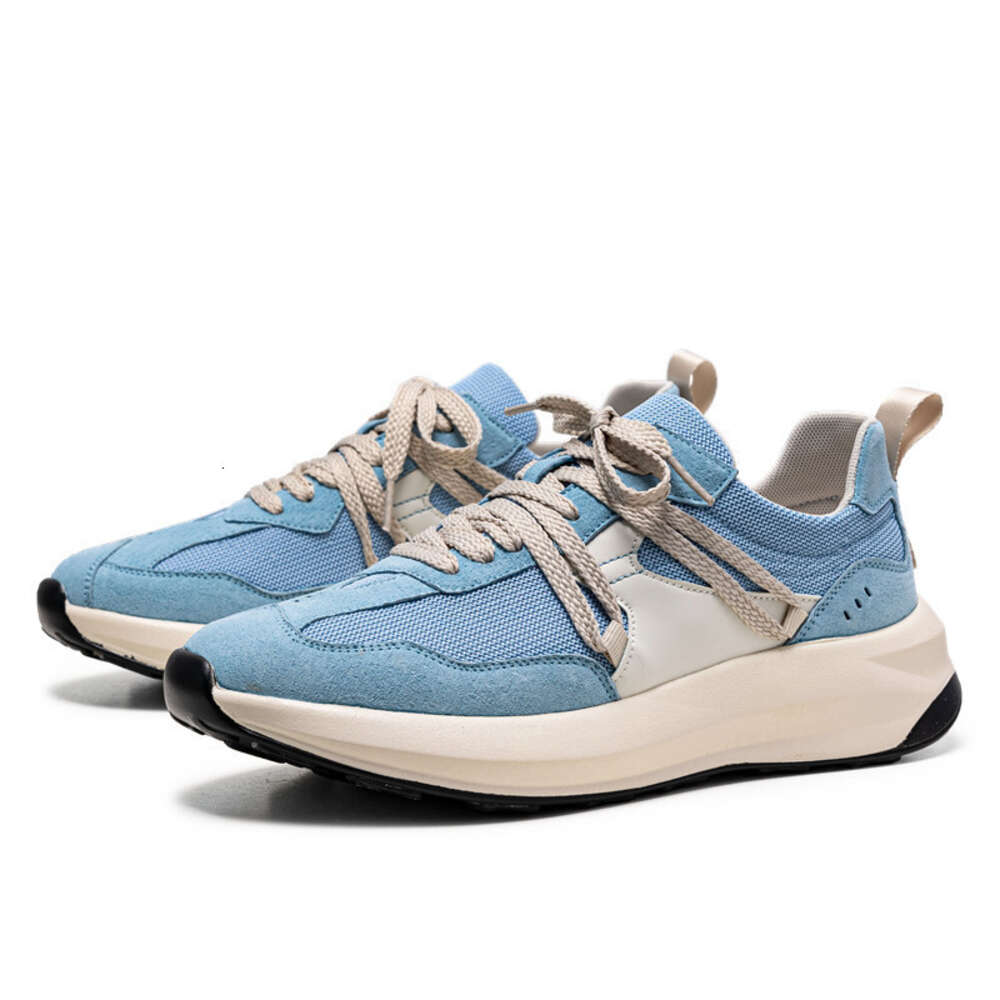 New Student Fashion Low cut Thick Sole Shoes Lace up Men's Casual Board Shoes Youth Outwear Sports Shoes ddmythur
