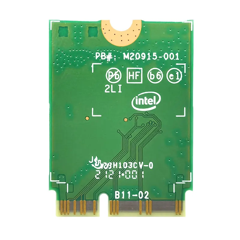 Wi-Fi 6E AX411 AX411NGW WIFI network card CNvio2 802.11ax 2.4/5/6GHz Bluetooth 5.3 BT5.3 for Win 10 11