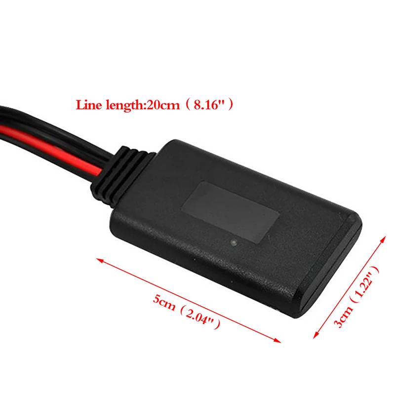 Bluetooth Aux Audio Adapter Cable For Alpine KCA-121B AI-NET CDA-9857 CDA-9886 CDA-117 JVC KS-U58 PD100 U57 U29