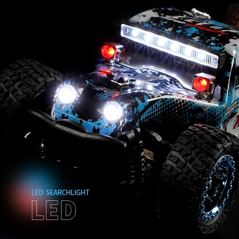 WLtoys 284161 284010 1:28 4WD RC Car With LED Lights 30KM/H 2.4G Radio Remote Control Car Off-Road Drift Vehicle Toys