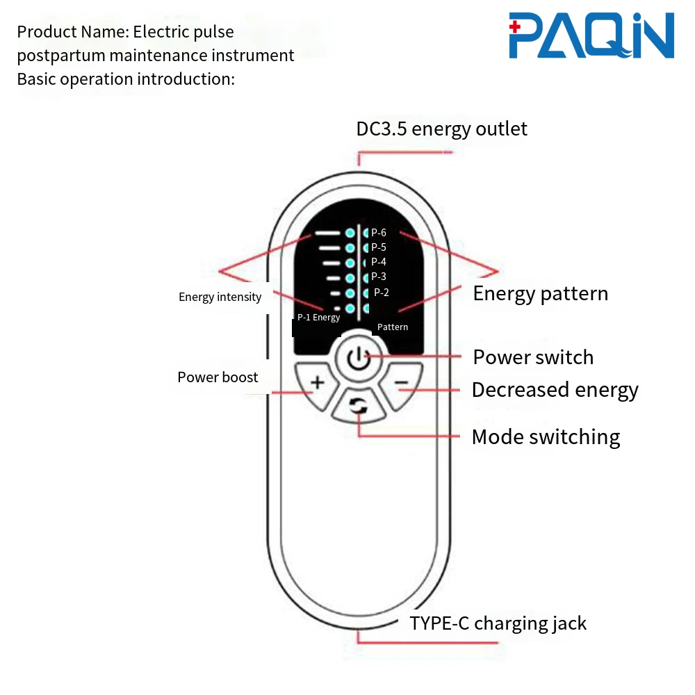 Incontinence Stimulator Kegel Pelvic Muscle Machine Biofeedback EMG Pelvic Floor Muscle Trainer