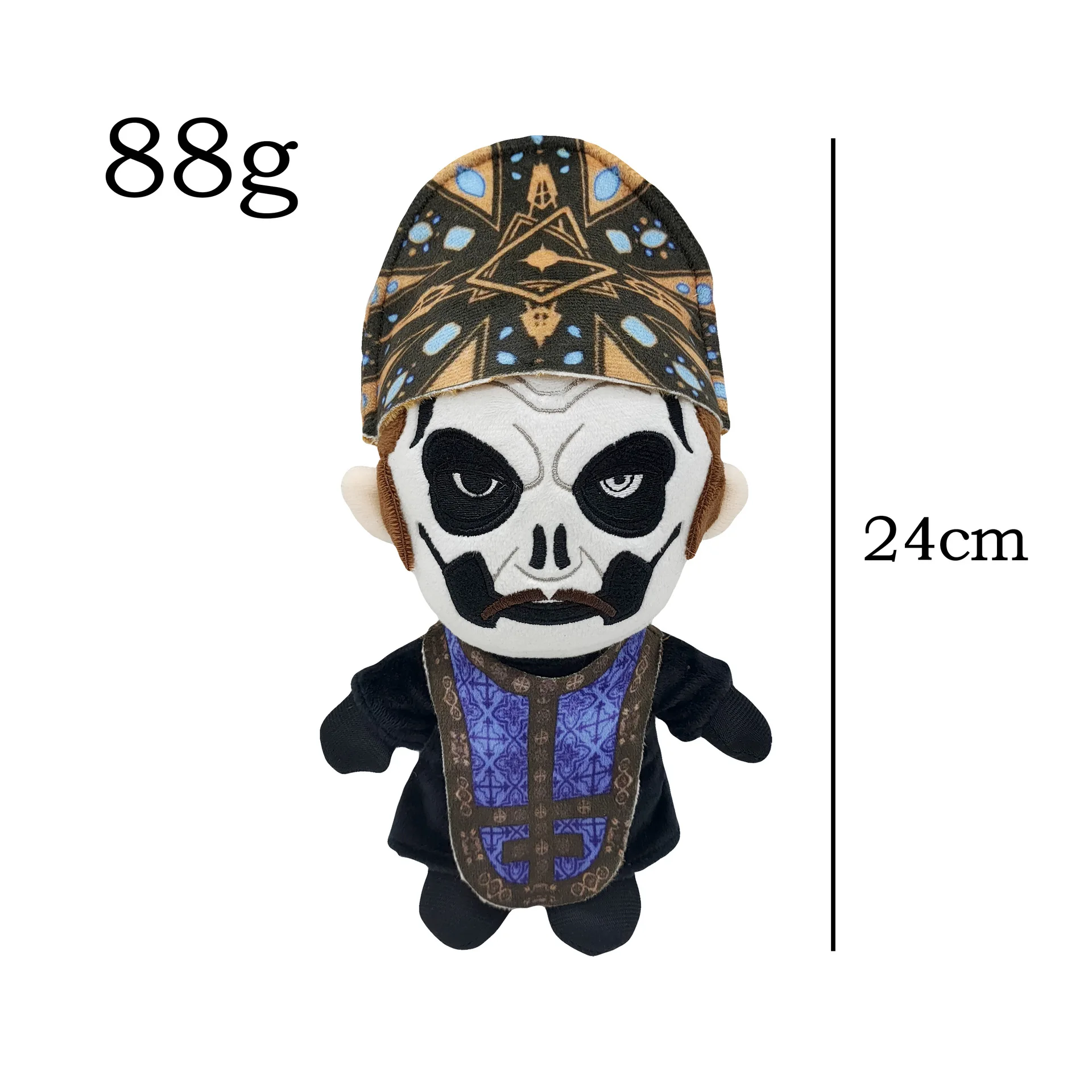 NEW 25cm Ghost Band Cardinal Copia Plush Doll Ghost Singer Struffed Plush Toys Christmas And Halloween Gifts For Children