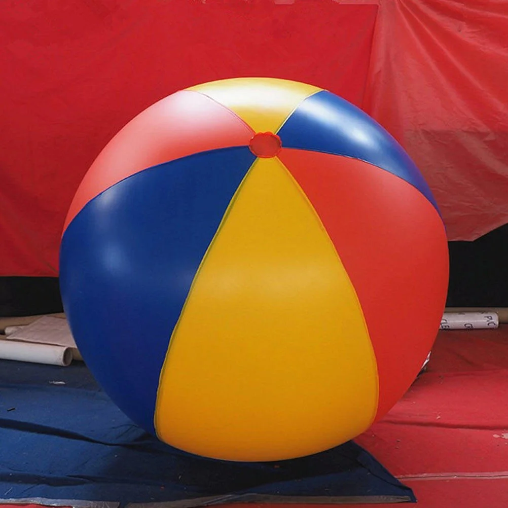 Big Beach Ball Balls PVC Play Large Inflatable Kids Summer Toys Pool Colorful Giant
