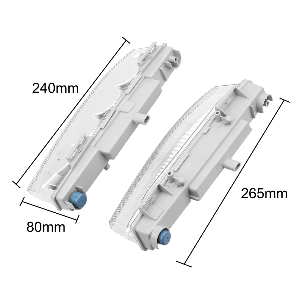 Car DRL Lights Daytime Running Lamp LED Front Fog Light Indicator Accessories Fit For Mercedes Benz Class C W204 S204 W212 R172