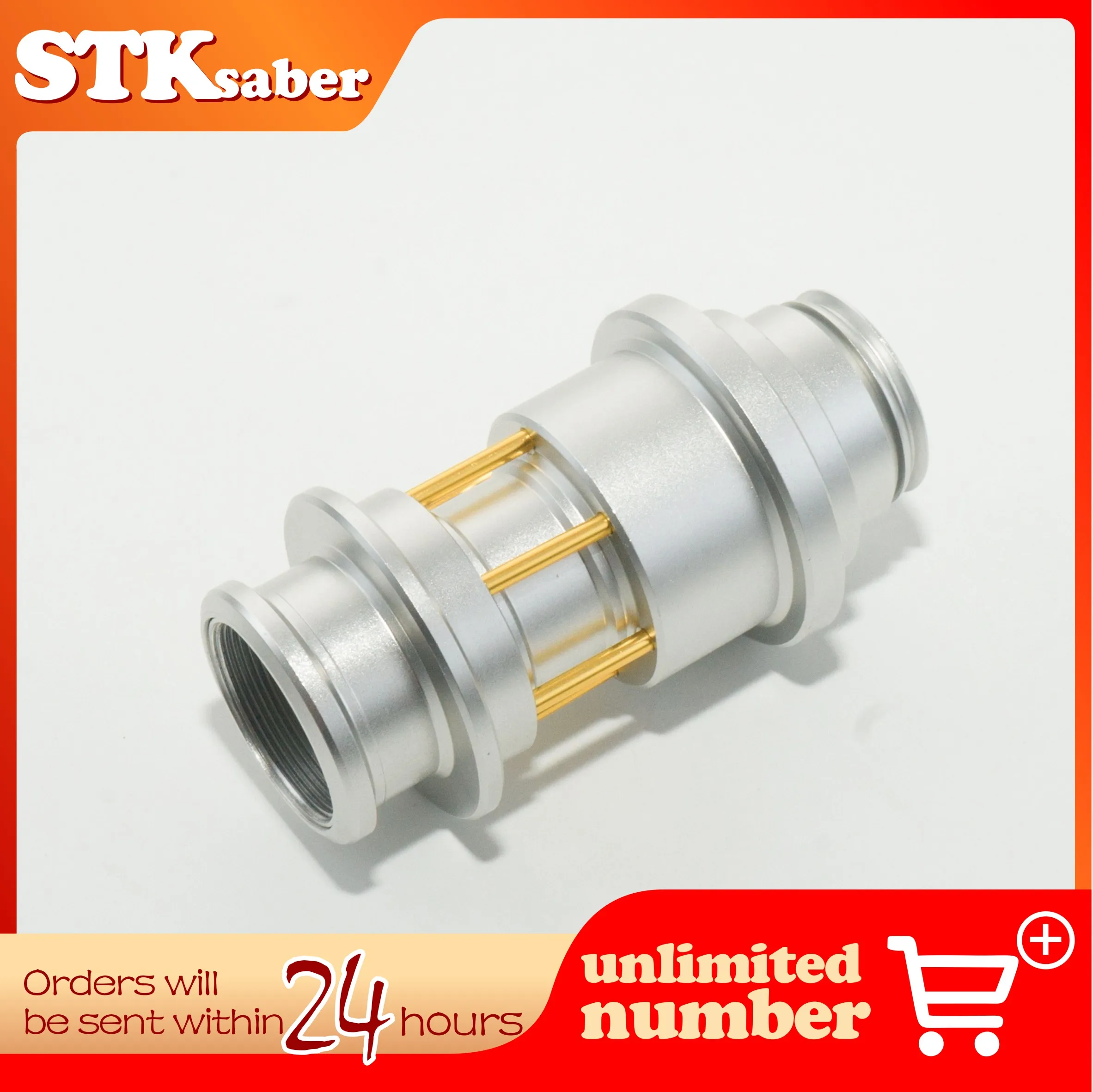 Metal HiltLightsaber launcher Force FX Heavy Dueling Light Saber Hilt Parts to Build Custom Handles