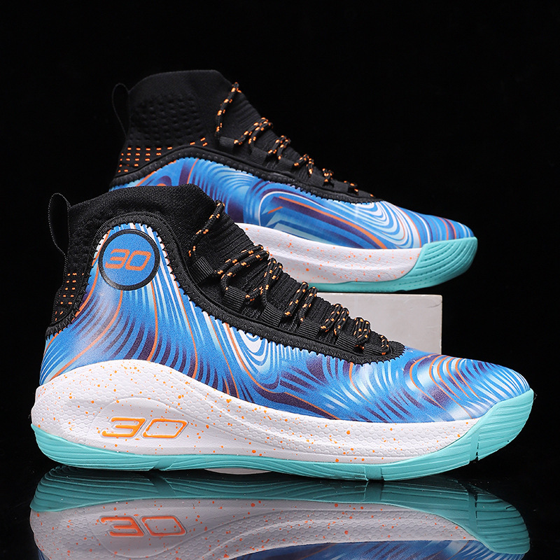 New Basketball Men's NEW hot High Top Breathable and Comfortable Sneakers Running Shoes Free shipping
