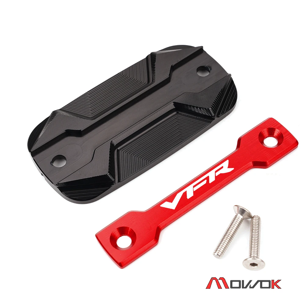 For HONDA VFR 800 1200x VFR800 VFR800X VFR800F VFR1200x Crosstourer Motorcycle CNC Front Clutch Brake Fluid Reservoir Cover caps