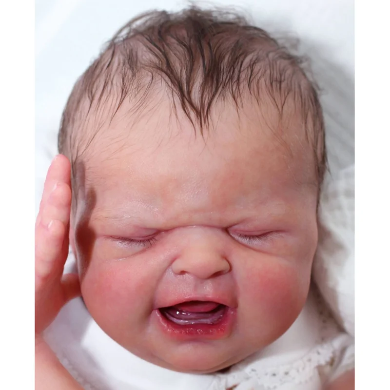 19inch Reborn Doll Kit MARIA Unpainted Reborn Kit with Cloth Body