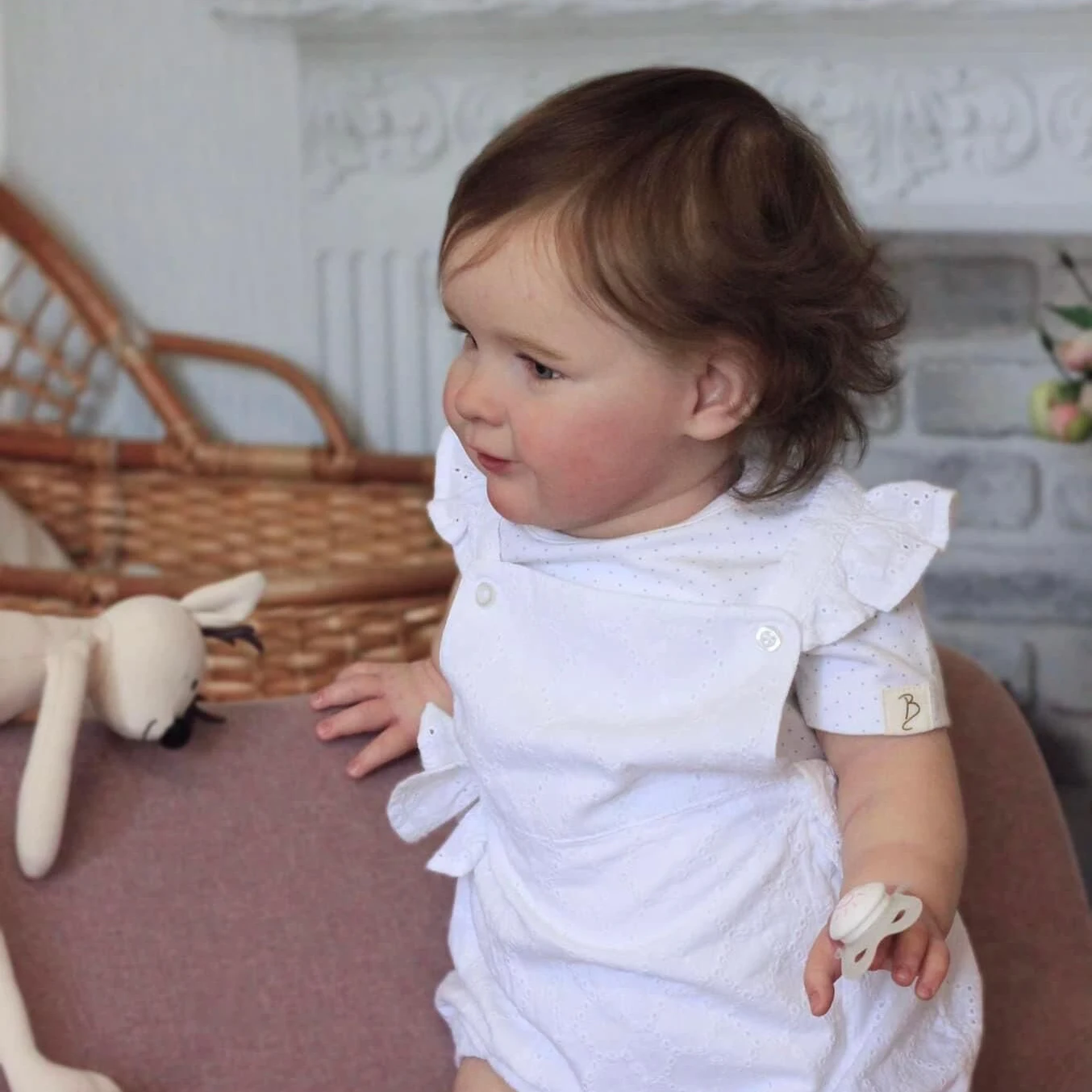 NPK 24inch High Quality Already Finished Painted Handmade Doll Reborn Toddler Girl Doll Zoe Skin Very Detailed 3D Skin