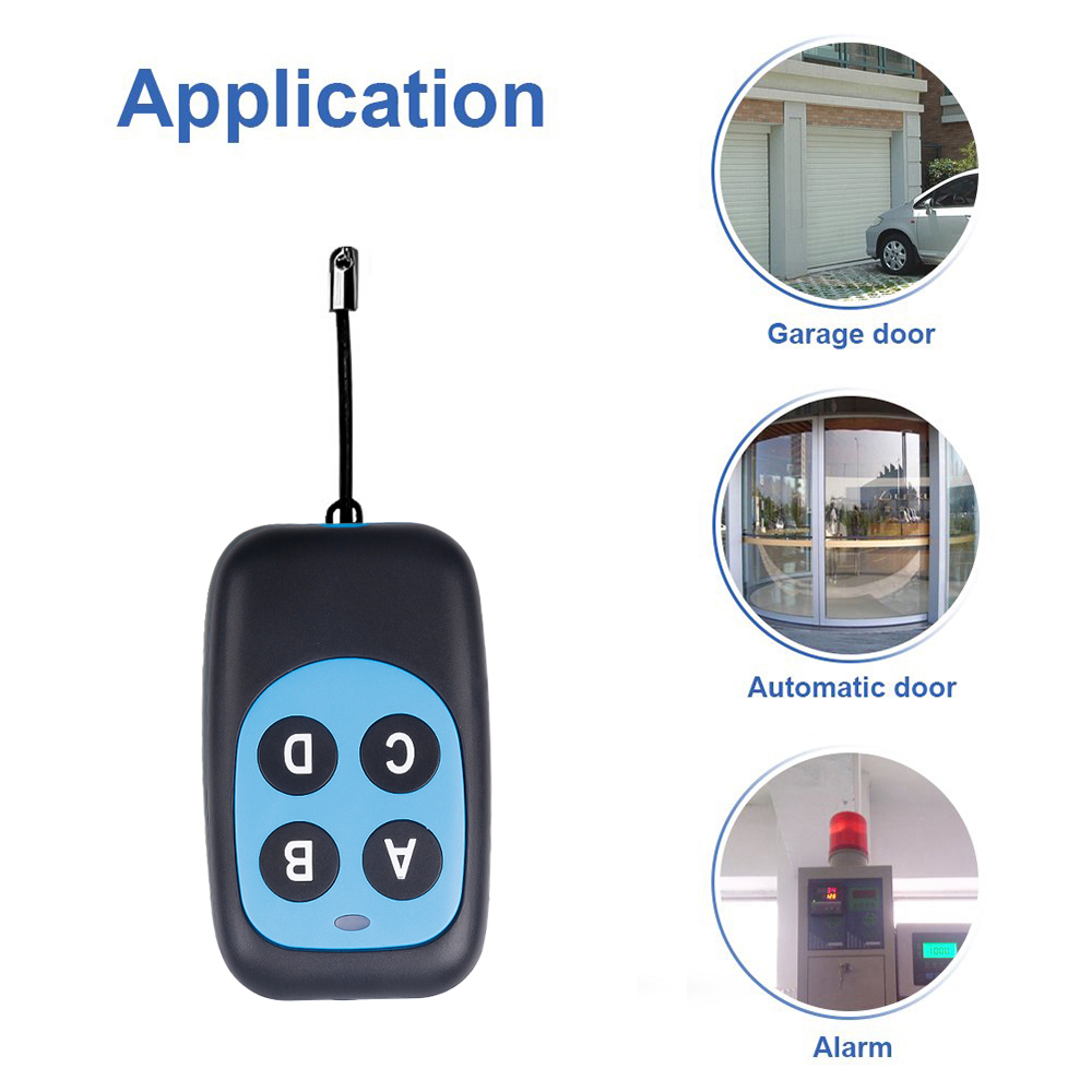 Multi Frequency 250-868Mhz Auto 2025 Copy Remote Control Duplicator For Home Electric Garage Door Gate Opener 433 315 new mhz Fixed Code
