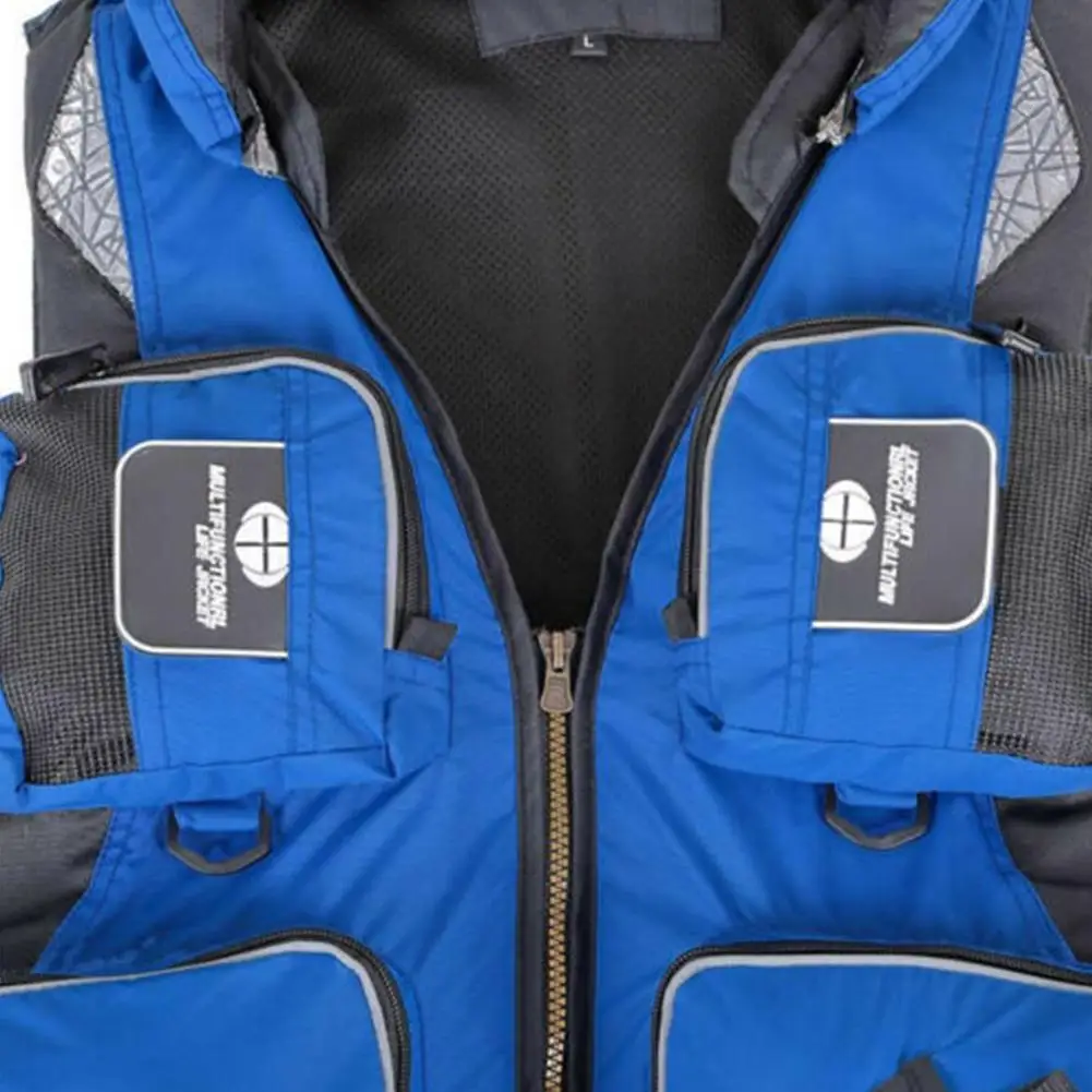 Adult Life Jacket Adjustable Buoyancy Aid Swimming Boating Sailing Fishing Water Sports Safety Life Man Jacket Vest Drop Ship