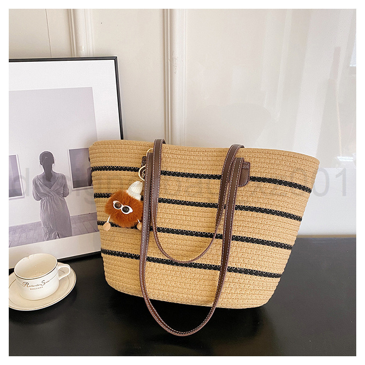 Fashion Classic Bag Designer 10a Top Woman Handbagevening Bags Weaving Straw Woven for Women Large Capacity New Versatile Single Shoulder Beach Vacati