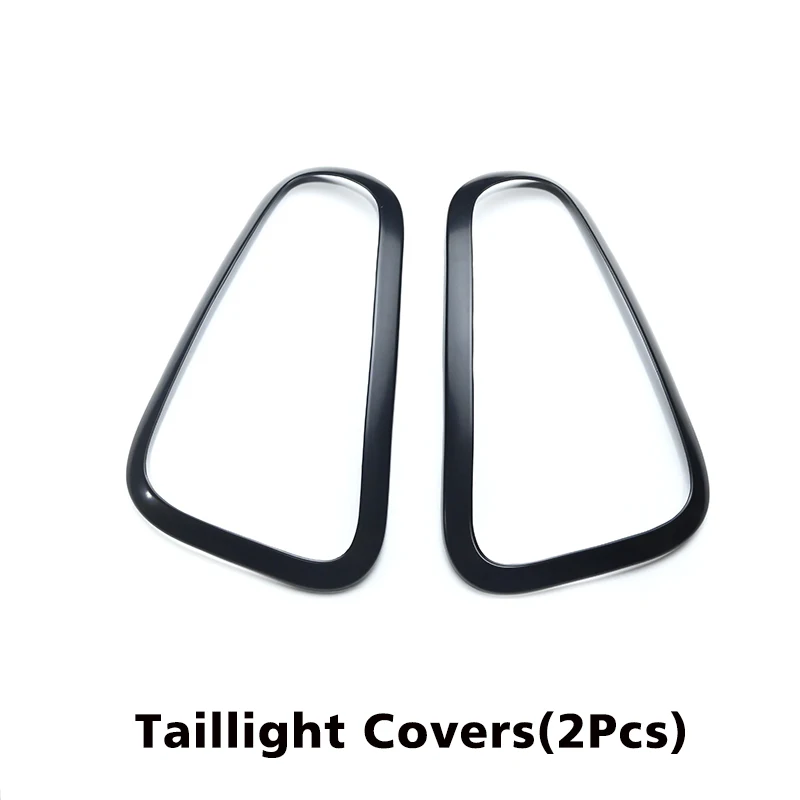 For MINI Cooper S R50 R52 R53 Black Car Headlight Head Tail Light Rear Lamps Frame Rings Cover Car Stickers Exterior Accessories