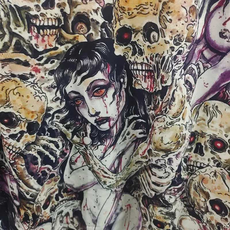 Men's T-Shirts New Tiger Pattern Wacko Maria Short sleeved Summer Mens and Womens Hawaiian Beach Casual Shirt J240402