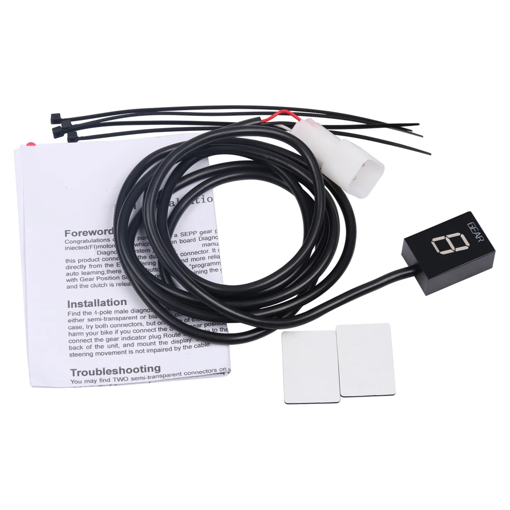 Gear Indicator For Kawasaki ER6N ER-6N ER6F ER-6F Z750 Z1000 Z-750 Z-1000 ER4N ER-4N ER4F ER-4F Motorcycle Accessories Display