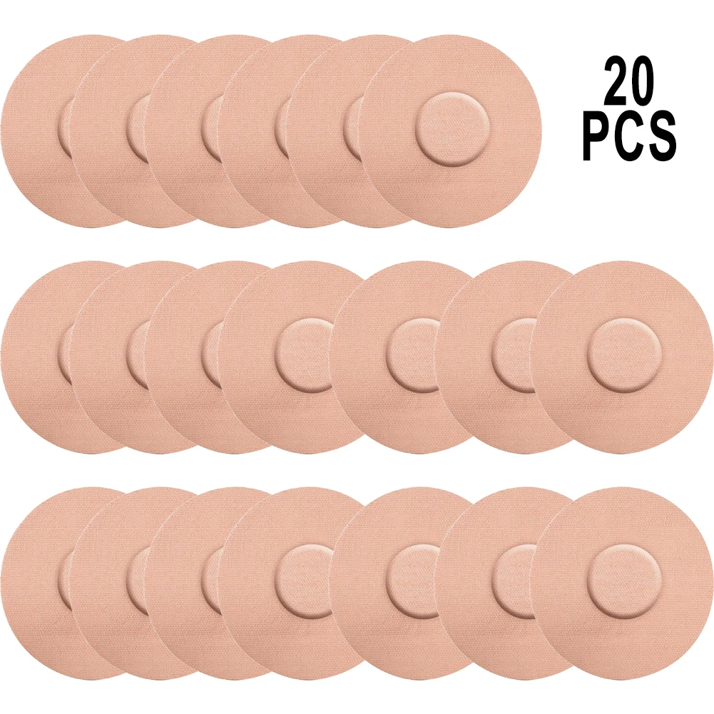 20/30/40Pcs Libre Adhesive Patches Sports Sensor Stickers Fixic Covers Breathable Oval Waterproof Skin-friendly Outdoor Climbing