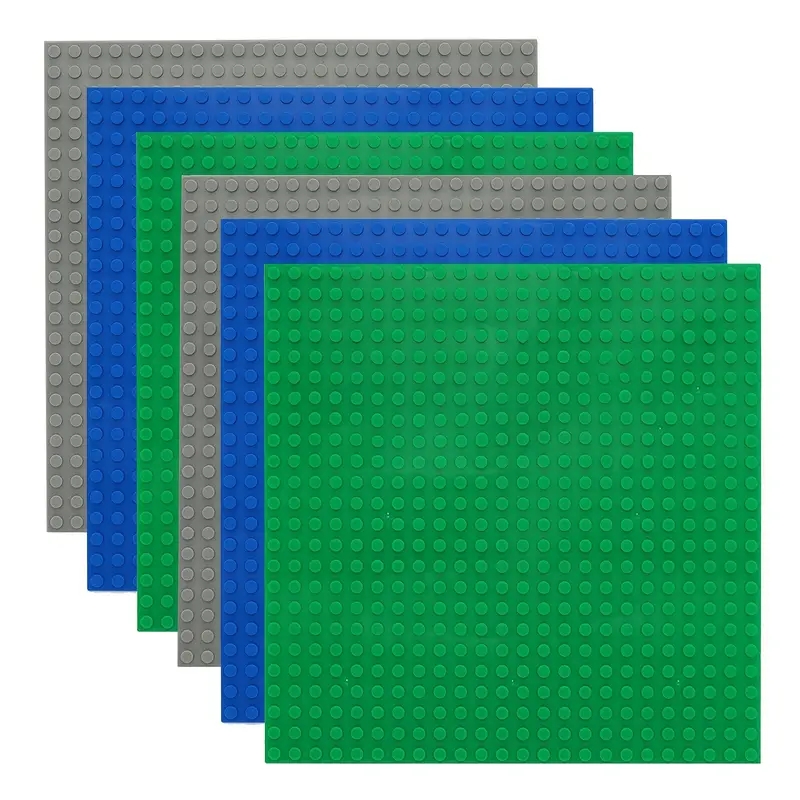 32x32 16x16 Styles Plastic Assembly Blocks Base Plates Figures City Classic Toys Building Baseplates For Children Gift