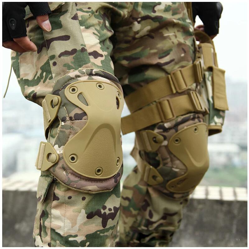 Camouflage Tactical Kneepad Protector Army Airsoft Outdoor Sport Hunting Kneepad Safety Gear Knee Protective Pads