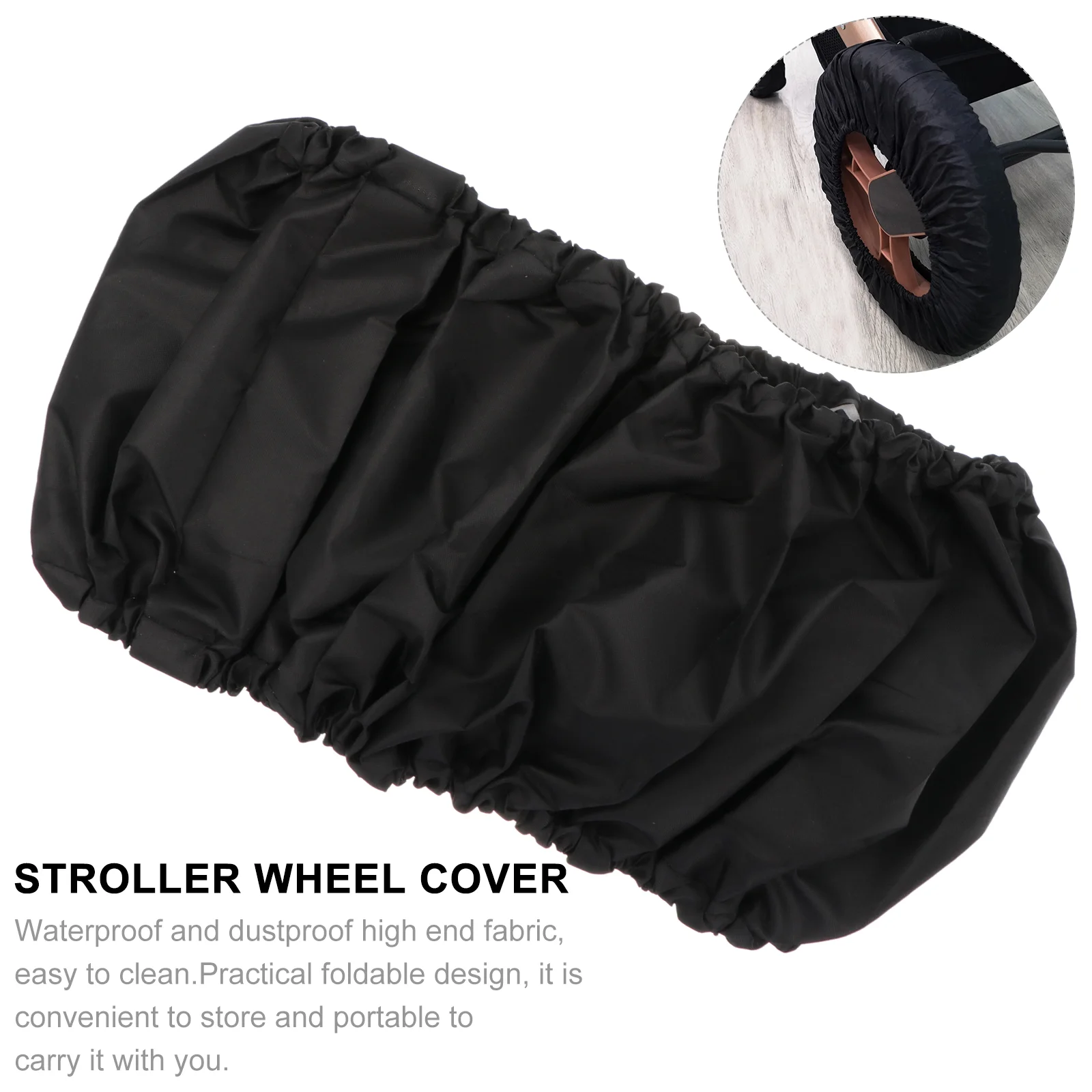 Wheel Cover Wheelchair Protector Tire Accessory Protective Car Accessories Babies Stroller