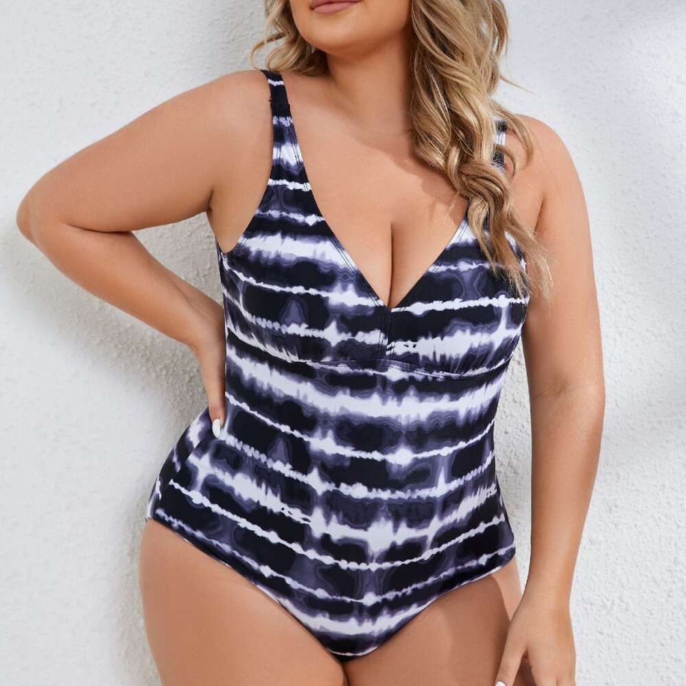 Large Size with Added Fat, Tiktok, A Popular Internet Celebrity, High Elasticity, Conservative and Easy to Sell Swimwear
