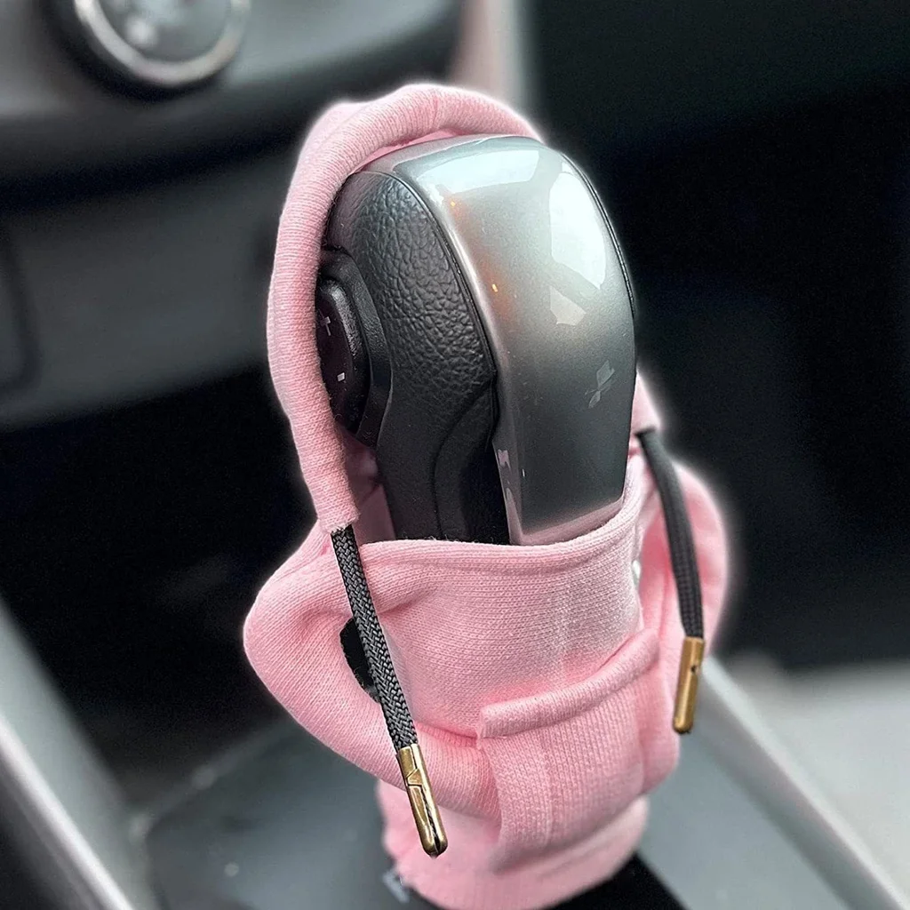 2024 New Funny Car Knob Hoodie High Quality Sweatshirt Sweater Design Universal Shift Gear Stick Cover