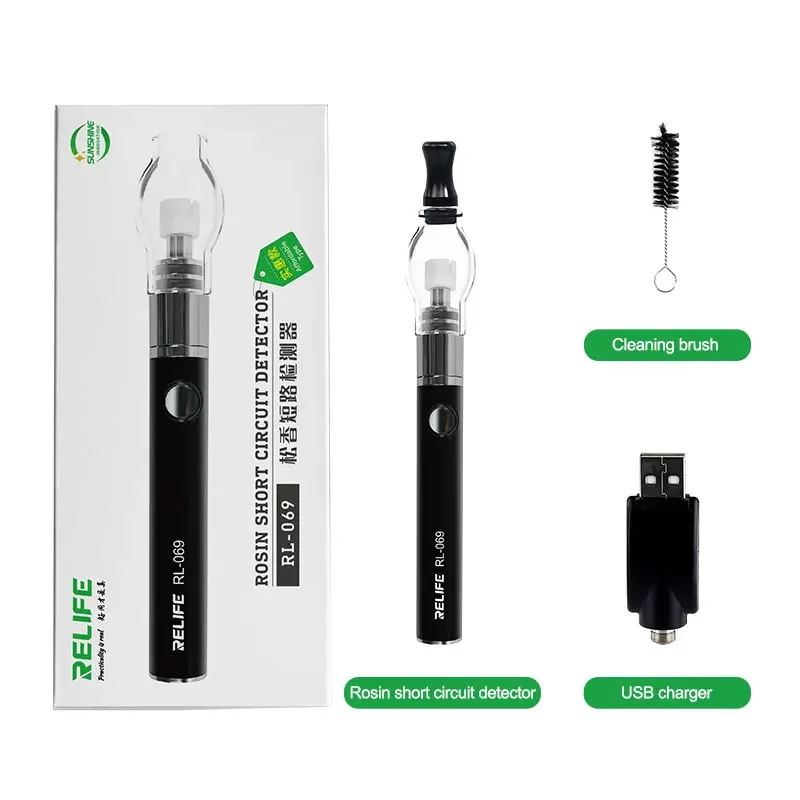 Relife-Rosin Atomizer Pen PCB Board Short Circuit Detector Clean-Free Welding Chargeable CellPhone Screen Repair Tool RL-069