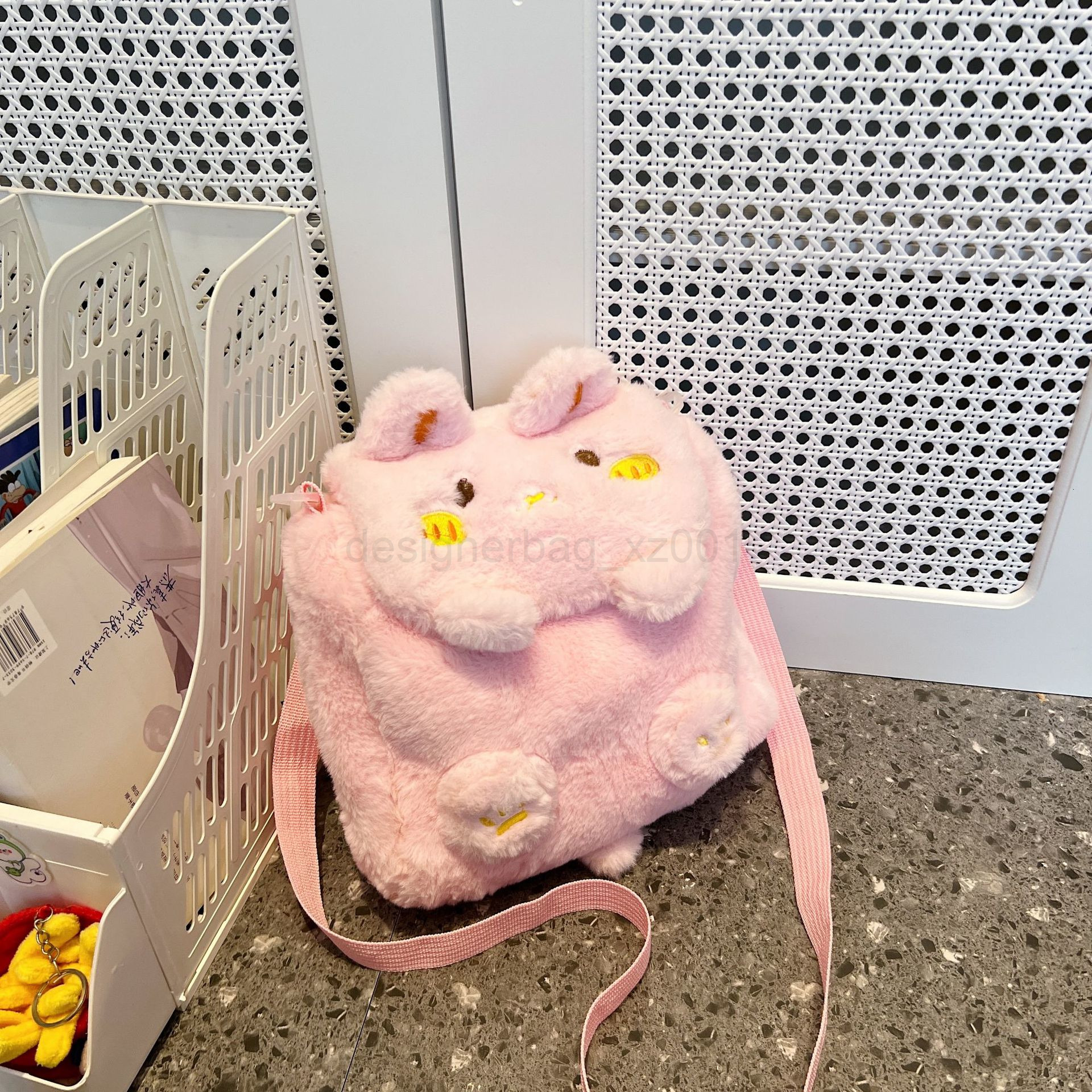 Niki Duncks Tote Bagfashion Classic Bag Designer 10a Top Woman Handbagevening Bags New Rabbit Plush Backpack Adorable Multi Functional Large Capacity 