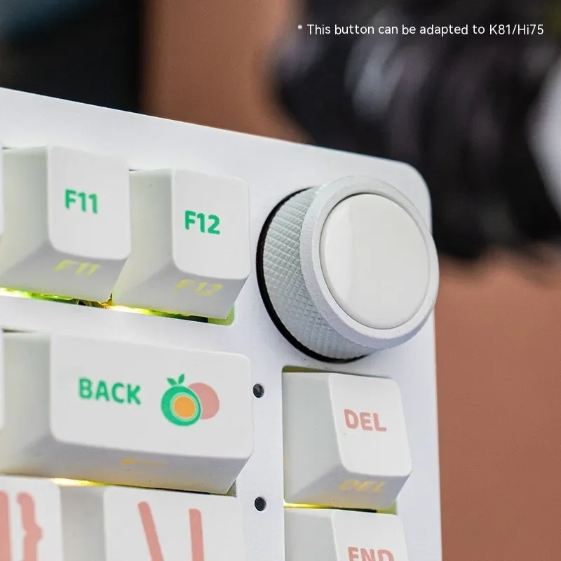 Hi75 Customize Switching Leobog K81 Mechanical Knob Pc Gamer Keyboard Accessories