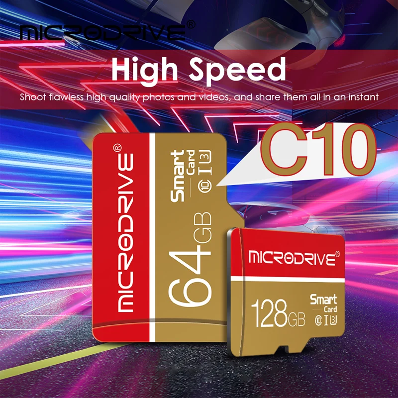 Memory Card 100% Real capacity 4gb 8gb Micro TF SD Card 32GB 64GB Class 10 U3 TF Card 128GB 256GB tarjeta micro flash drive card