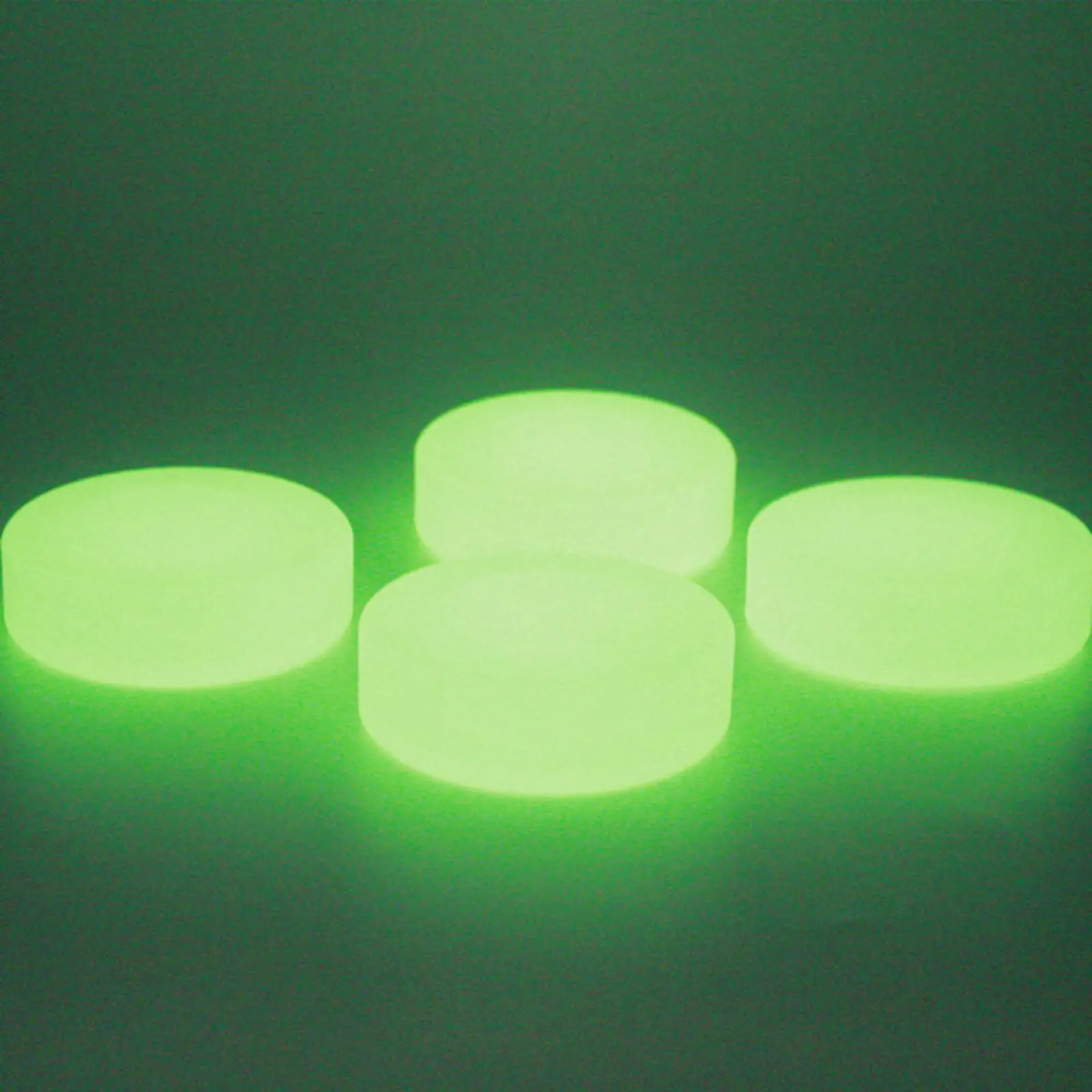 Hockey Puck Glow in The Dark Luminous for Kids Adults Diameter 2.83inch Suitable for Floor Indoor Outdoor Game Ice Hockey Ball